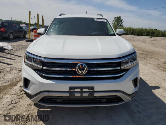 2023 Volkswagen Atlas SE с VIN 1V2HR2CA6PC534636, выставлен на аукционе Copart как лот 57230195 с пробегом 21 961 миль миль и Списание • Salvage title. История ставок и продаж доступна на DreamBid. Изображение 5.