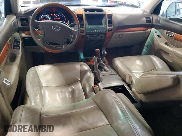 2004 Lexus GX with VIN JTJBT20X540052901, listed as a Copart auction lot 53632565 with 204,236 mi miles and Salvage Title. Bid and sale history available at carsss.com. Image 8.