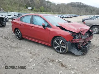 2018 Subaru Impreza Special Sports with VIN 4S3GKAM69J3624408, listed as a Copart auction lot 52558285 with 43,228 mi miles and Salvage title. Bid and sale history available at DreamBid. Image 4.