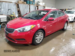 2014 Kia Forte LX with VIN KNAFX4A68E5226486, listed as a Copart auction lot 51178745 with 89,632 mi miles and Salvage Title. Bid and sale history available at carsss.com. Image 1.