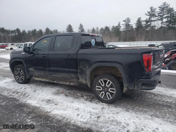 2024 GMC Sierra 1500 AT4 with VIN 3GTUUEE87RG166221, listed as a Copart auction lot 87049784 with 25,214 mi miles and Salvage Title. Bid and sale history available at carsss.com. Image 2.
