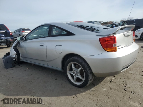 2002 Toyota Celica GTS with VIN JTDDY38T020053889, listed as a Copart auction lot 82398464 with 103,658 mi miles and Salvage Title. Bid and sale history available at carsss.com. Image 2.