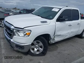 2020 Ram 1500 Big Horn with VIN 1C6RREBT2LN256138, listed as a IAAI auction lot 41814771 with 118,501 mi miles. Bid and sale history available at carsss.com. Image 6.