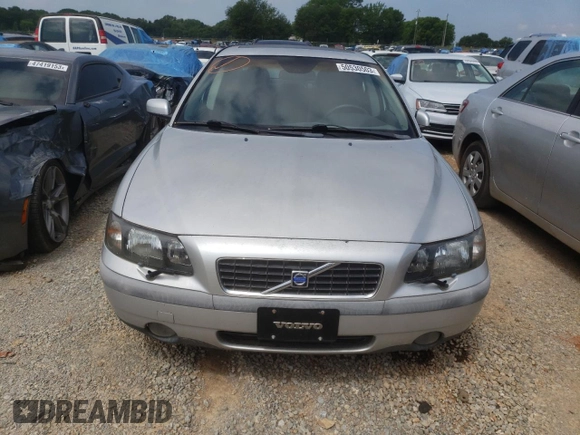 2004 Volvo S60 with VIN YV1RS61T242373543, listed as a Copart auction lot 61378164 with 121,430 mi miles and Salvage Title. Bid and sale history available at carsss.com. Image 5.
