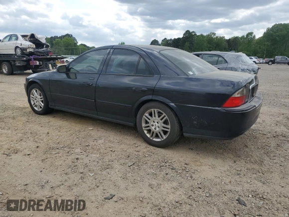 2004 Lincoln LS with VIN 1LNHM87A74Y624725, listed as a Copart auction lot 52925105 with 135,129 mi miles and Salvage Title. Bid and sale history available at carsss.com. Image 2.