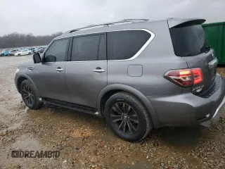 2017 Nissan Armada SL with VIN JN8AY2NDXH9009174, listed as a Copart auction lot 85371204 with 108,094 mi miles and Salvage Title. Bid and sale history available at carsss.com. Image 2.
