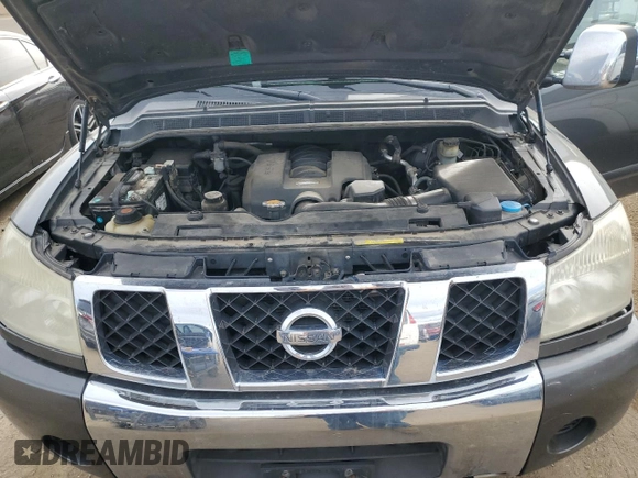 2005 Nissan Titan LE with VIN 1N6AA07B25N561106, listed as a Copart auction lot 50073555 with 264,512 mi miles and Clean Title. Bid and sale history available at carsss.com. Image 11.