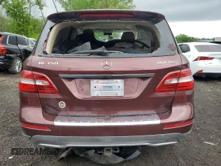 2013 Mercedes-Benz M 350 with VIN 4JGDA2EB9DA249090, listed as a Copart auction lot 56788775 with 215,835 mi miles and Salvage title. Bid and sale history available at DreamBid. Image 6.