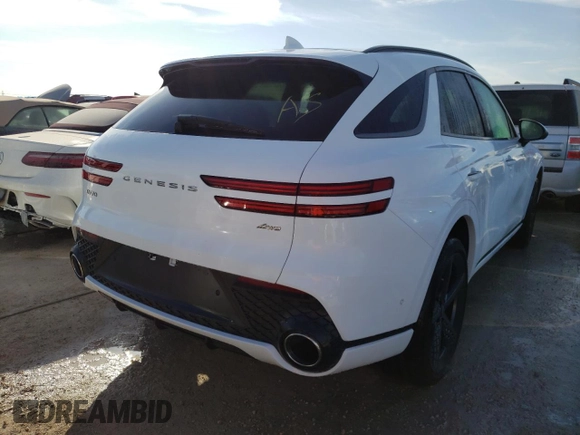 2022 Genesis GV70 2.5T with VIN KMUMADTB8NU051102, listed as a Copart auction lot 63387542 with Not Provided miles and . Bid and sale history available at DreamBid. Image 4.