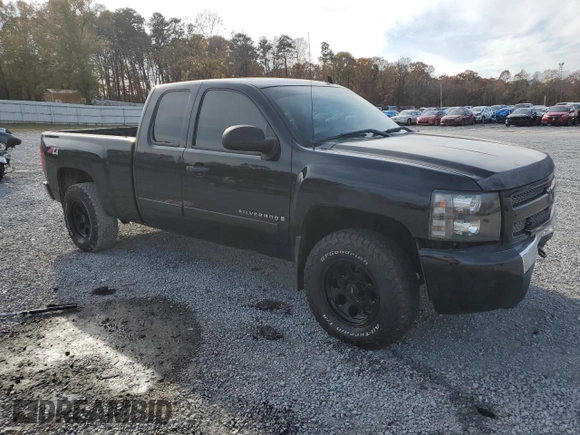 2008 Chevrolet Silverado 1500 1LT with VIN 2GCEK19J881308373, listed as a Copart auction lot 82866584 with Not Provided miles and Non Repairable. Bid and sale history available at DreamBid. Image 4.