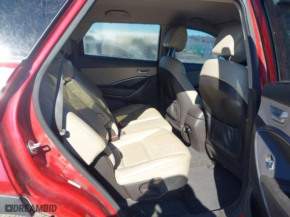 2016 Hyundai Santa Fe XL Premium with VIN KM8SNDHF1GU140793, listed as a IAAI auction lot 41586565 with NaN miles. Bid and sale history available at carsss.com. Image 8.