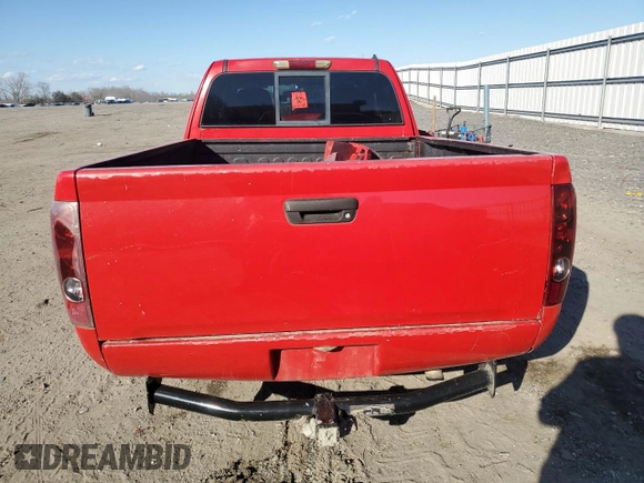 2004 Chevrolet Colorado LS ZQ8 with VIN 1GCCS196648169287, listed as a Copart auction lot 46291145 with 131,132 mi miles and Salvage Title. Bid and sale history available at carsss.com. Image 6.