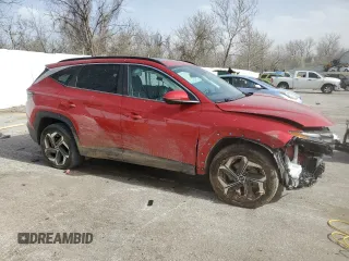 2022 Hyundai Tucson SEL with VIN 5NMJCCAE7NH064616, listed as a Copart auction lot 49637595 with 37,330 mi miles and Salvage Title. Bid and sale history available at carsss.com. Image 4.