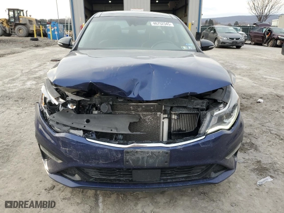 2019 Kia Optima SX with VIN 5XXGW4L2XKG322034, listed as a Copart auction lot 46752345 with 60,301 mi miles and Salvage Title. Bid and sale history available at carsss.com. Image 5.