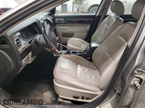 2008 Lincoln MKZ with VIN 3LNHM28TX8R655159, listed as a Copart auction lot 41790555 with 184,714 mi miles and Salvage Title. Bid and sale history available at DreamBid. Image 7.