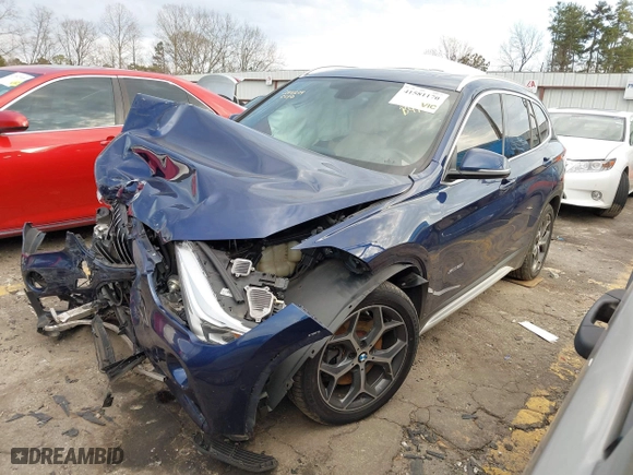 2016 BMW X1 xDrive28i with VIN WBXHT3C3XGP882221, listed as a IAAI auction lot 41581170 with 126,694 mi miles. Bid and sale history available at carsss.com. Image 17.