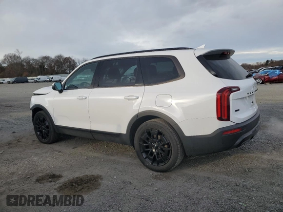 2022 Kia Telluride EX with VIN 5XYP3DHC3NG252841, listed as a Copart auction lot 81147994 with 50,481 mi miles and Salvage Title. Bid and sale history available at carsss.com. Image 2.