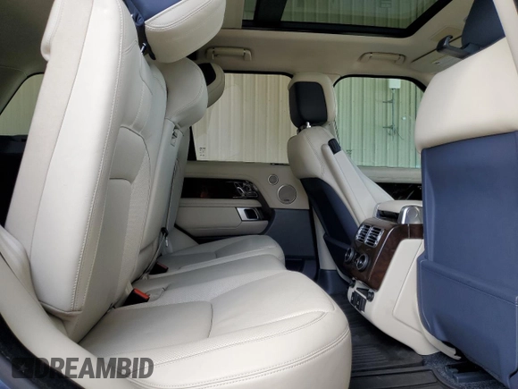 2020 Land Rover Range Rover with VIN SALGS4RY6LA404694, listed as a Copart auction lot 59352225 with 47,938 mi miles and Salvage title. Bid and sale history available at DreamBid. Image 11.