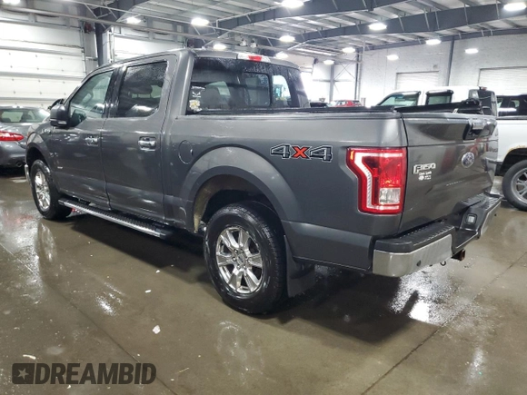2015 Ford F-150 XLT with VIN 1FTEW1EP4FKE16999, listed as a Copart auction lot 58044245 with 83,362 mi miles and Salvage title. Bid and sale history available at DreamBid. Image 2.
