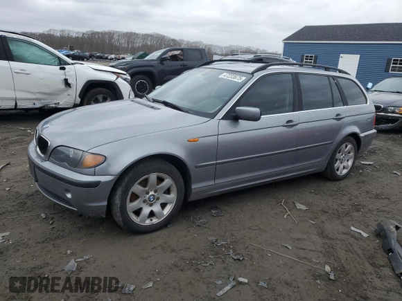2004 BMW 3 Series 325xi with VIN WBAEP33434PF04105, listed as a Copart auction lot 47233675 with 147,410 mi miles and Clean Title. Bid and sale history available at carsss.com. Image 1.