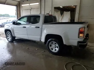2021 Chevrolet Colorado 2WD Work Truck with VIN 1GCGSBEA2M1175856, listed as a Copart auction lot 55280735 with 93,946 mi miles and Clean title. Bid and sale history available at DreamBid. Image 2.
