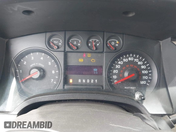 2009 Ford F-150 STX with VIN 1FTRX12W09FA01525, listed as a IAAI auction lot 41675894 with 245,793 mi miles. Bid and sale history available at carsss.com. Image 7.