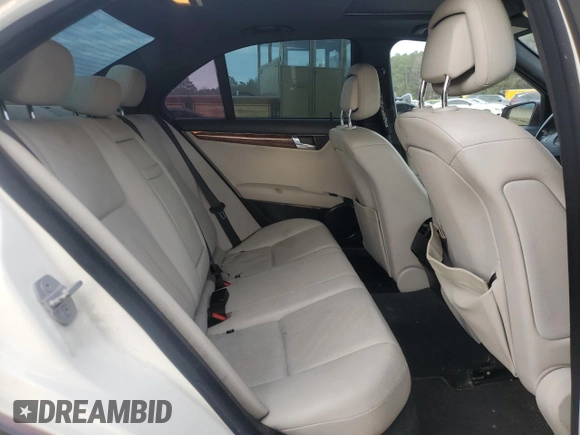 2011 Mercedes-Benz C 350 Sport with VIN WDDGF5GB0BR142564, listed as a Copart auction lot 43815635 with 177,064 mi miles and Clean title. Bid and sale history available at DreamBid. Image 10.