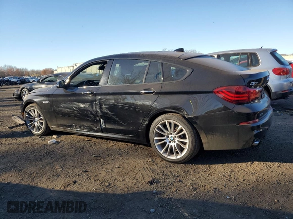 2015 BMW 5 Series 535i Gran Turismo xDrive with VIN WBA5M4C56FD184030, listed as a Copart auction lot 78799914 with 75,488 mi miles and Salvage title. Bid and sale history available at DreamBid. Image 2.