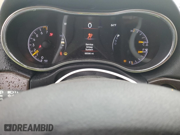 2018 Jeep Grand Cherokee Limited with VIN 1C4RJFBG6JC378311, listed as a Copart auction lot 53824985 with 96,596 mi miles and Salvage Title. Bid and sale history available at DreamBid. Image 9.
