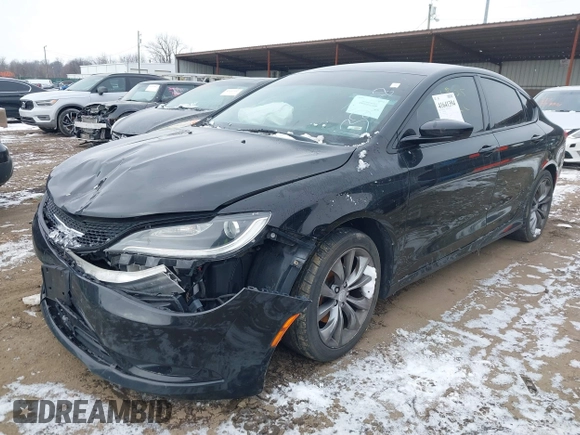 2016 Chrysler 200 S with VIN 1C3CCCBB0GN132648, listed as a IAAI auction lot 41641394 with 118,728 mi miles. Bid and sale history available at carsss.com. Image 17.