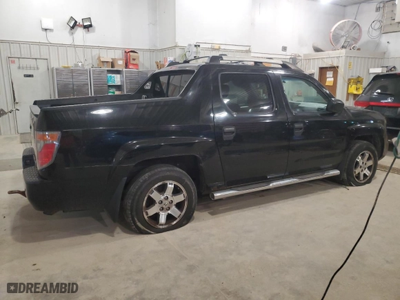 2007 Honda Ridgeline RT with VIN 2HJYK162X7H526942, listed as a Copart auction lot 49839925 with 158,619 mi miles and Salvage Title. Bid and sale history available at carsss.com. Image 3.