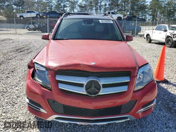 2015 Mercedes-Benz GLK with VIN WDCGG5HB4FG426149, listed as a Copart auction lot 48708605 with 151,672 mi miles and Salvage Title. Bid and sale history available at carsss.com. Image 5.