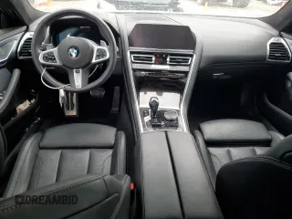 2020 BMW 8 Series M850i with VIN WBAGV8C05LCE00682, listed as a Copart auction lot 77863994 with 22,999 mi miles and Salvage Title. Bid and sale history available at carsss.com. Image 8.