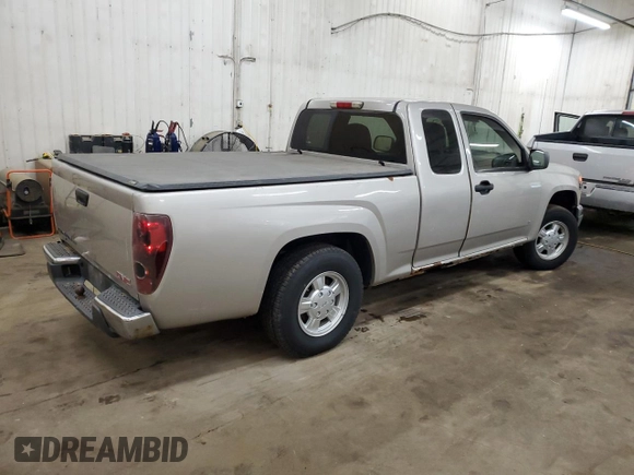 2007 GMC Canyon SLE1 with VIN 1GTCS199878111082, listed as a Copart auction lot 84322404 with 159,346 mi miles and Clean Title. Bid and sale history available at carsss.com. Image 3.
