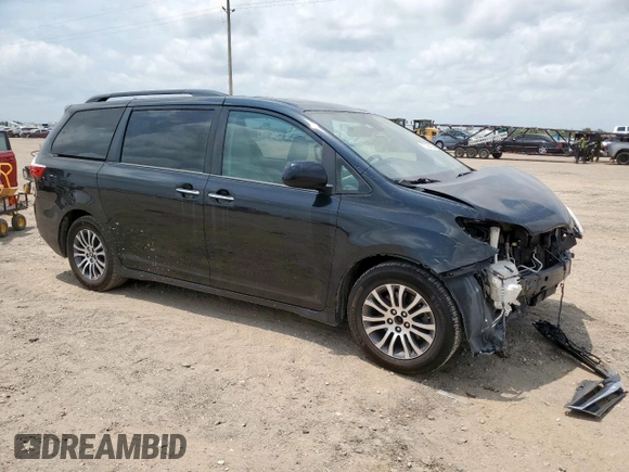 2018 Toyota Sienna XLE Auto Access Seat with VIN 5TDYZ3DC3JS937714, listed as a Copart auction lot 57392425 with 212,231 mi miles and Salvage title. Bid and sale history available at DreamBid. Image 4.