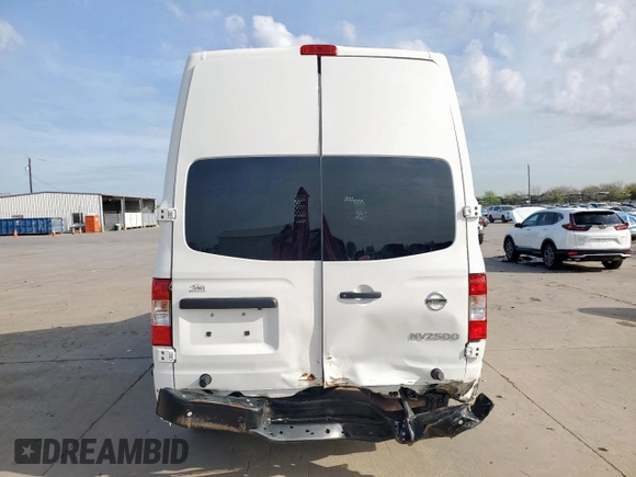 2021 Nissan NV Cargo SV z VIN 1N6BF0LY0MN802188, wystawiony jako Copart lot #49993645 z przebiegiem 161 274 mil mil oraz Szkoda całkowita • Salvage title. Historia ofert i sprzedaży dostępna na DreamBid. Obrazek 6.
