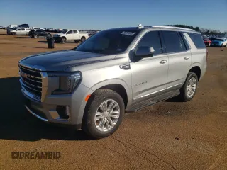 2024 GMC Yukon SLT with VIN 1GKS1BKD3RR200997, listed as a Copart auction lot 86341684 with 32,104 mi miles and Salvage Title. Bid and sale history available at carsss.com. Image 1.