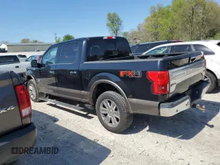 2018 Ford F-150 XL with VIN 1FTEW1EG7JFB79152, listed as a Copart auction lot 51758235 with 160,559 mi miles and Salvage Title. Bid and sale history available at carsss.com. Image 2.