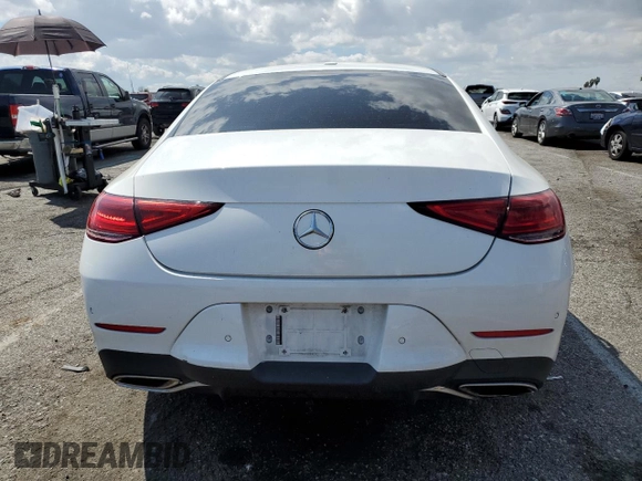 2019 Mercedes-Benz CLS with VIN WDD2J5JB1KA038472, listed as a Copart auction lot 48941014 with 44,099 mi miles and Salvage Title. Bid and sale history available at carsss.com. Image 6.