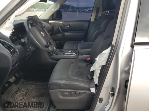 2022 Nissan Armada SV with VIN JN8AY2AC2N9160874, listed as a Copart auction lot 60125774 with 50,923 mi miles and Salvage Title. Bid and sale history available at carsss.com. Image 7.