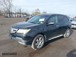 2007 Acura MDX Tech Pkg with VIN 2HNYD28387H532498, listed as a IAAI auction lot 41884423 with 216,687 mi miles. Bid and sale history available at carsss.com. Image 6.