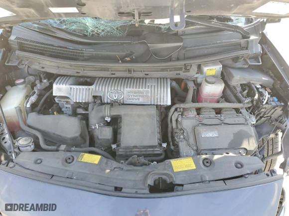 2015 Toyota Prius Four with VIN JTDKN3DU2F1884129, listed as a Copart auction lot 45724345 with 0 mi miles and Salvage Title. Bid and sale history available at carsss.com. Image 12.