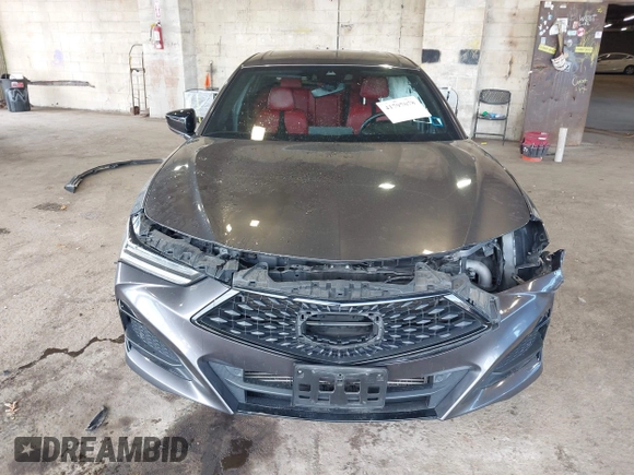 2022 Acura TLX w/A-Spec Package with VIN 19UUB6F51NA001968, listed as a IAAI auction lot 41797078 with 35,765 mi miles and . Bid and sale history available at DreamBid. Image 13.
