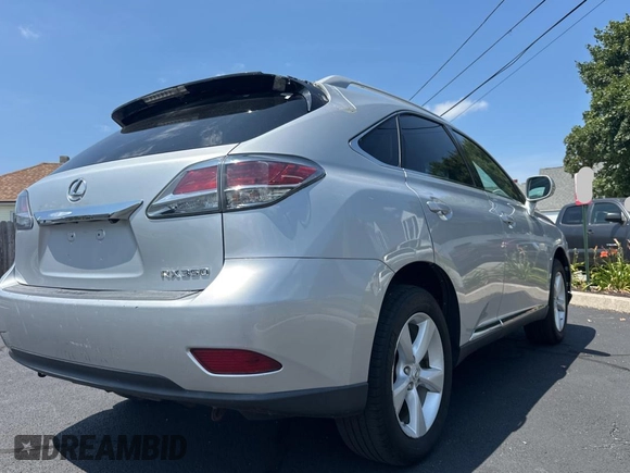 2013 Lexus RX 350 with VIN 2T2BK1BA0DC180098, listed as a Copart auction lot 66501465 with 222,094 mi miles and Clean title. Bid and sale history available at DreamBid. Image 4.