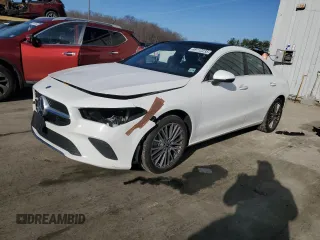 2023 Mercedes-Benz CLA 250 z VIN W1K5J4HB1PN419896, wystawiony jako Copart lot #49112235 z przebiegiem 10 534 mil mil oraz Szkoda całkowita • Salvage title. Historia ofert i sprzedaży dostępna na DreamBid. Obrazek 1.