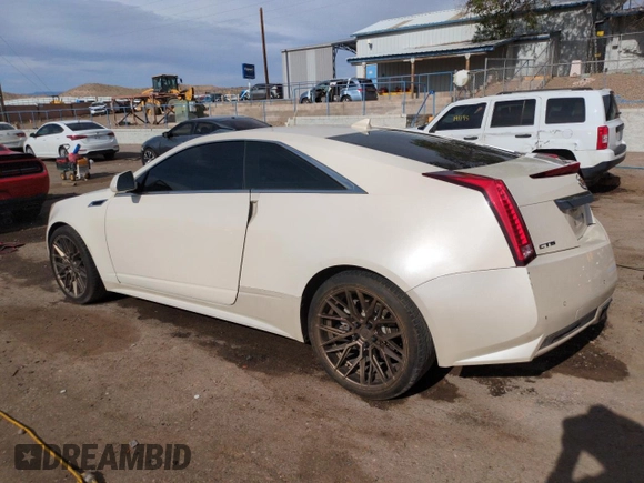 2011 Cadillac CTS Performance with VIN 1G6DJ1ED3B0111891, listed as a Copart auction lot 58224405 with 126,484 mi miles and Clean title. Bid and sale history available at DreamBid. Image 2.