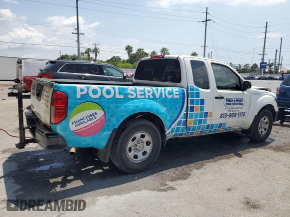 2020 Nissan Frontier S with VIN 1N6ED0CE4LN718642, listed as a Copart auction lot 55818775 with 20,042 mi miles and Salvage title. Bid and sale history available at DreamBid. Image 3.