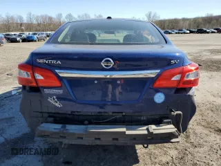 2018 Nissan Sentra SV with VIN 3N1AB7AP0JL663420, listed as a Copart auction lot 53257305 with 80,599 mi miles and Salvage Title. Bid and sale history available at DreamBid. Image 6.
