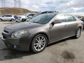 2012 Chevrolet Malibu LTZ with VIN 1G1ZG5E79CF280906, listed as a Copart auction lot 48709325 with 111,704 mi miles and Salvage Title. Bid and sale history available at DreamBid. Image 1.