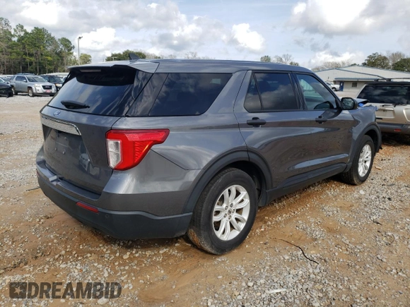 2021 Ford Explorer with VIN 1FMSK7BHXMGB90672, listed as a Copart auction lot 43829465 with 72,167 mi miles and Non Repairable. Bid and sale history available at carsss.com. Image 3.